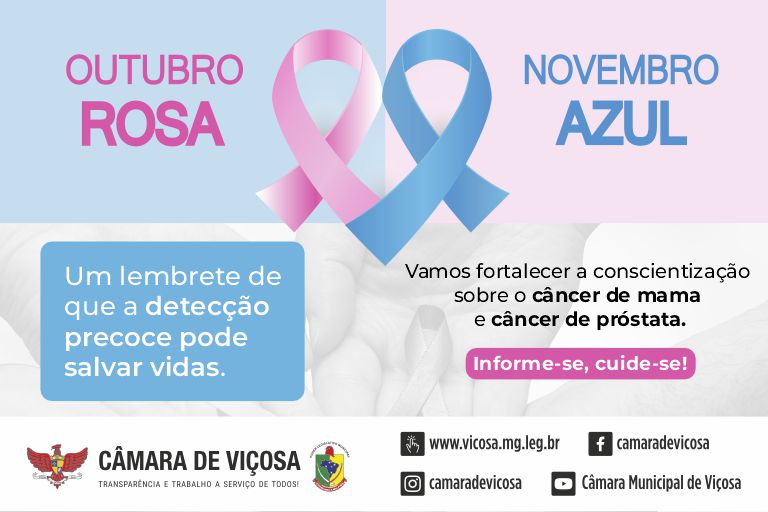 Outubro Rosa e Novembro Azul