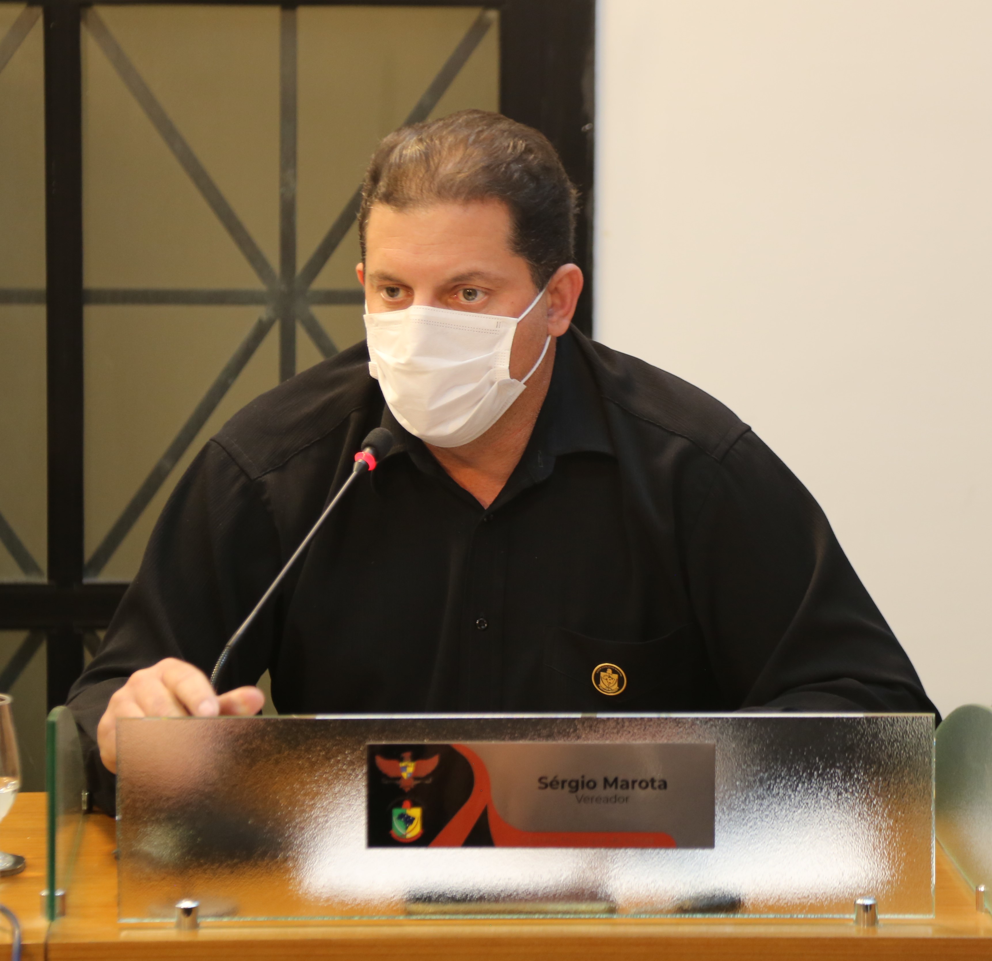 Vereador Sérgio Marota (PSL), Presidente da Comissão de Saúde e Assistência Social