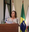 Vereadora Vanja Honorina (PSD), Presidente da Comissão de Abastecimento, Indústria, Comércio e Defesa do Consumidor