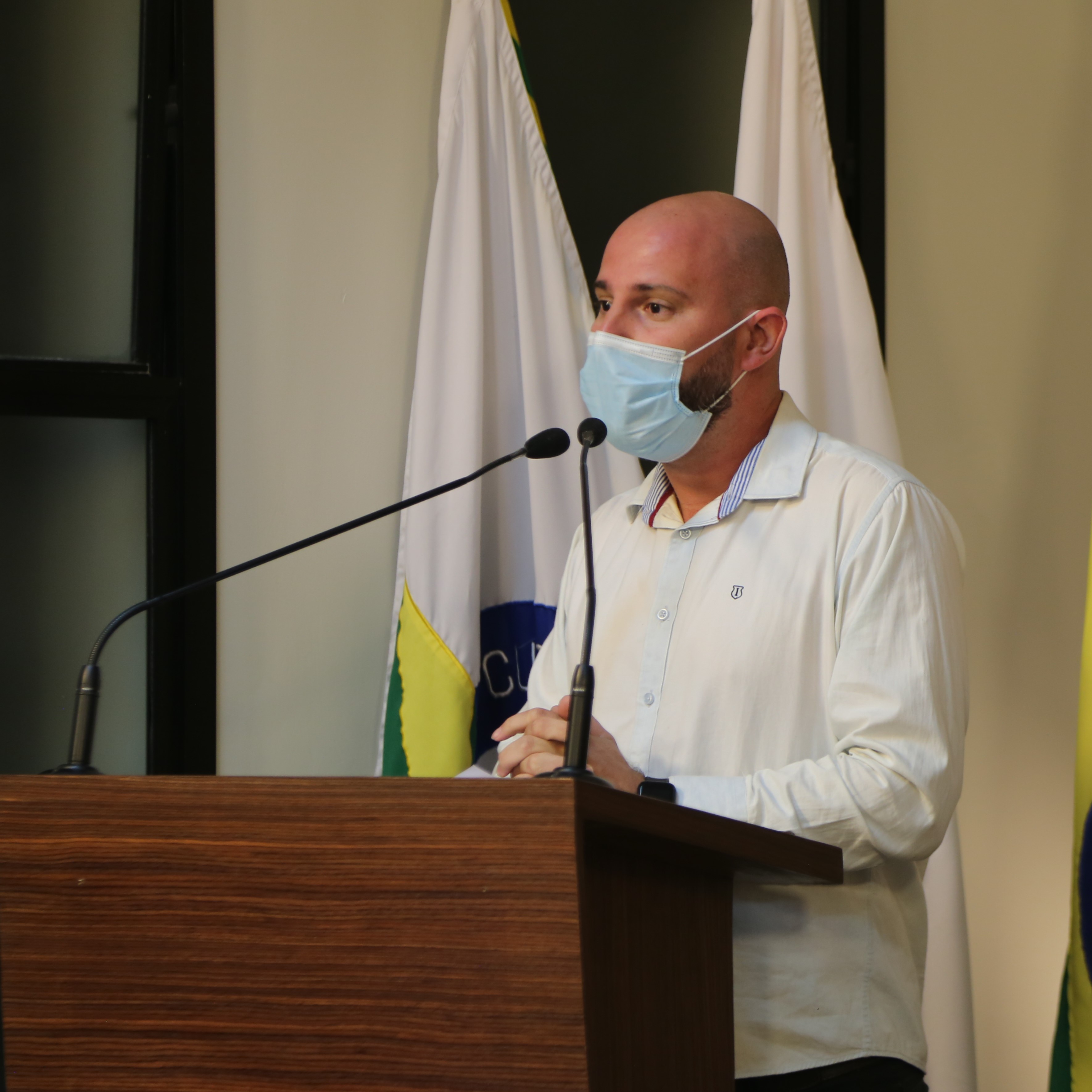 Vereador Cristiano Gonçalves (Cristiano Moto Link) (Solidariedade), Presidente da Comissão de Trânsito e Mobilidade Urbana