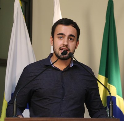 Vereador Daniel Cabral (PCdoB), Presidente da Comissão de Constituição, Justiça e Redação