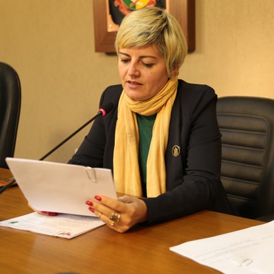 Secretária, Vereadora Marly Coelho (PSC)