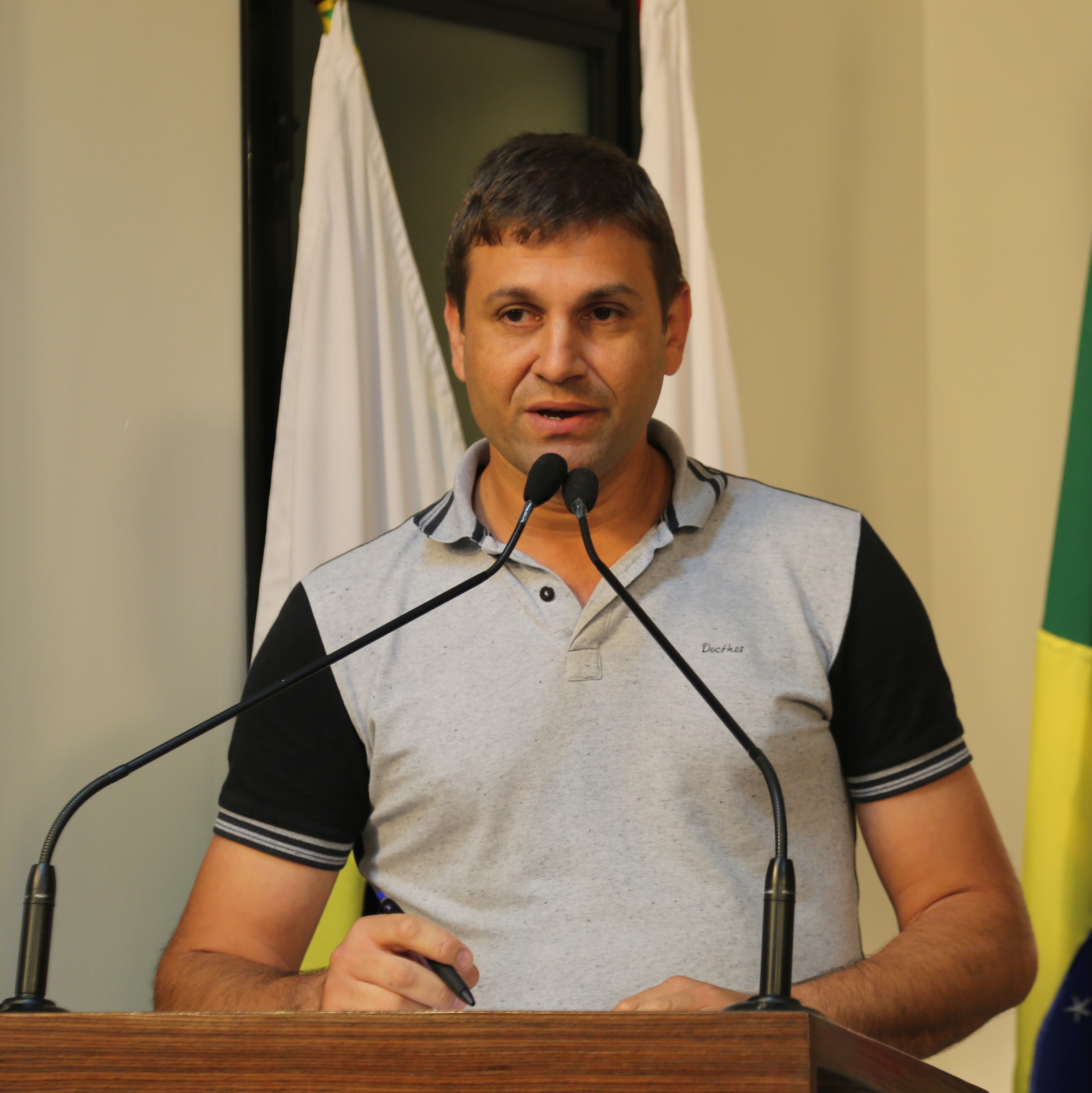 Vereador Marcos Fialho (sem partido) Presidente da Comissão de Agronegócio e Meio Ambiente