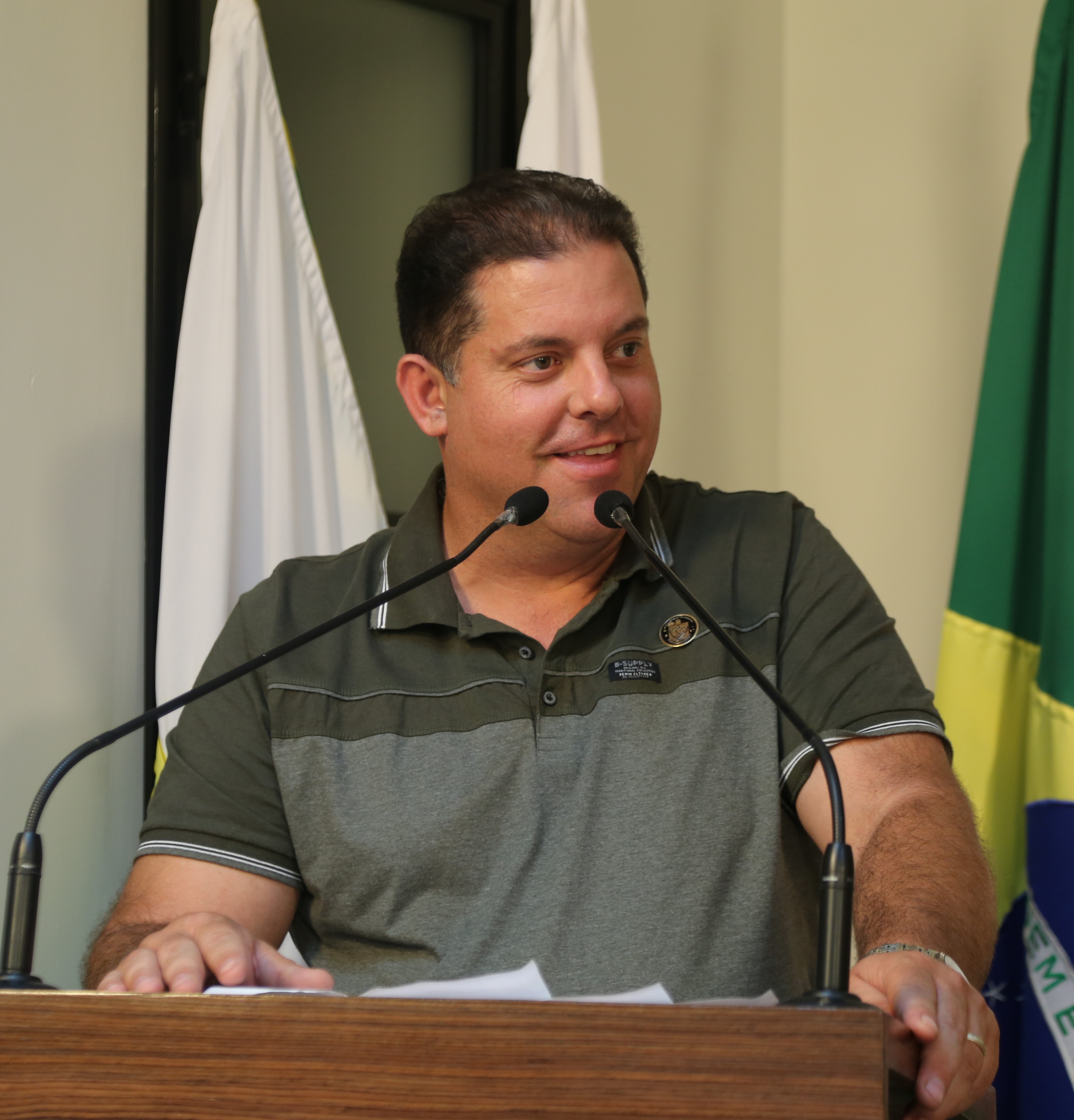 Vereador Sérgio Marota (PL), Presidente da Comissão de Saúde e Assistência Social