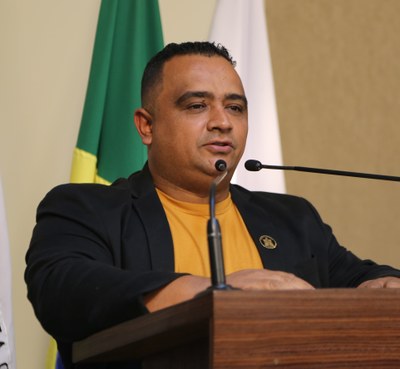 Vereador Robson Souza(CIDADANIA) Presidente da Comissão de Direitos Humanos, Cidadania, Prevenção e Segurança Pública