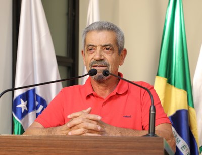 Vereador João Januário (João de Josino) (PSD) Presidente da Comissão de Obras e Serviços Públicos