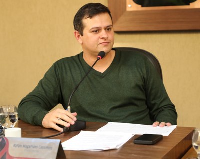 Vereador Rafael Cassimiro (Filho do Zeca do Bar) (PL) Presidente da Câmara de Viçosa