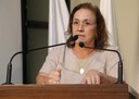 Vereadora Vanja Honorina (UNIÃO) Presidente da Comissão de Abastecimento, Indústria, Comércio e Defesa do Consumidor