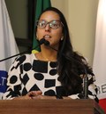 Vereadora Jamille Gomes (PT) Presidente da Comissão de Finanças e Orçamento Procuradora Especial da Mulher da Câmara de Viçosa