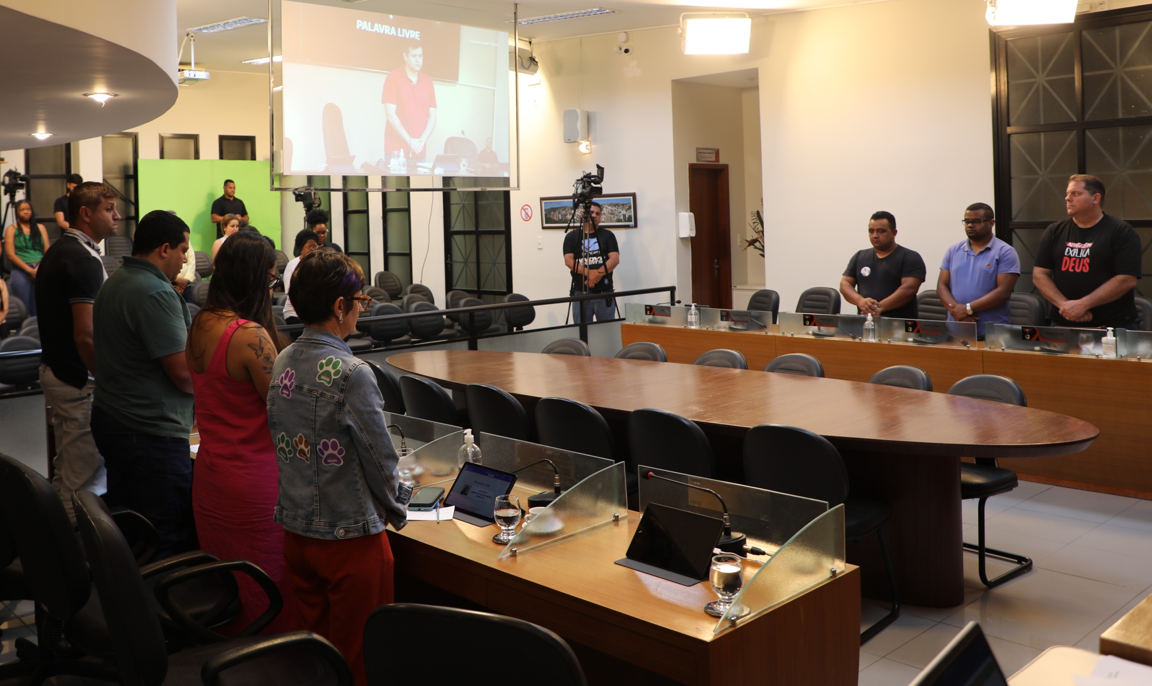 Minuto de Silêncio pelo falecimento do estudante da Universidade Federal de Viçosa, Lucas Vieira Moura