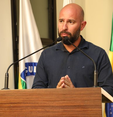 Vereador Cristiano Gonçalves (Moto Link) (Solidariedade) Secretário da Mesa Diretora Presidente da Comissão de Trânsito e Mobilidade Urbana