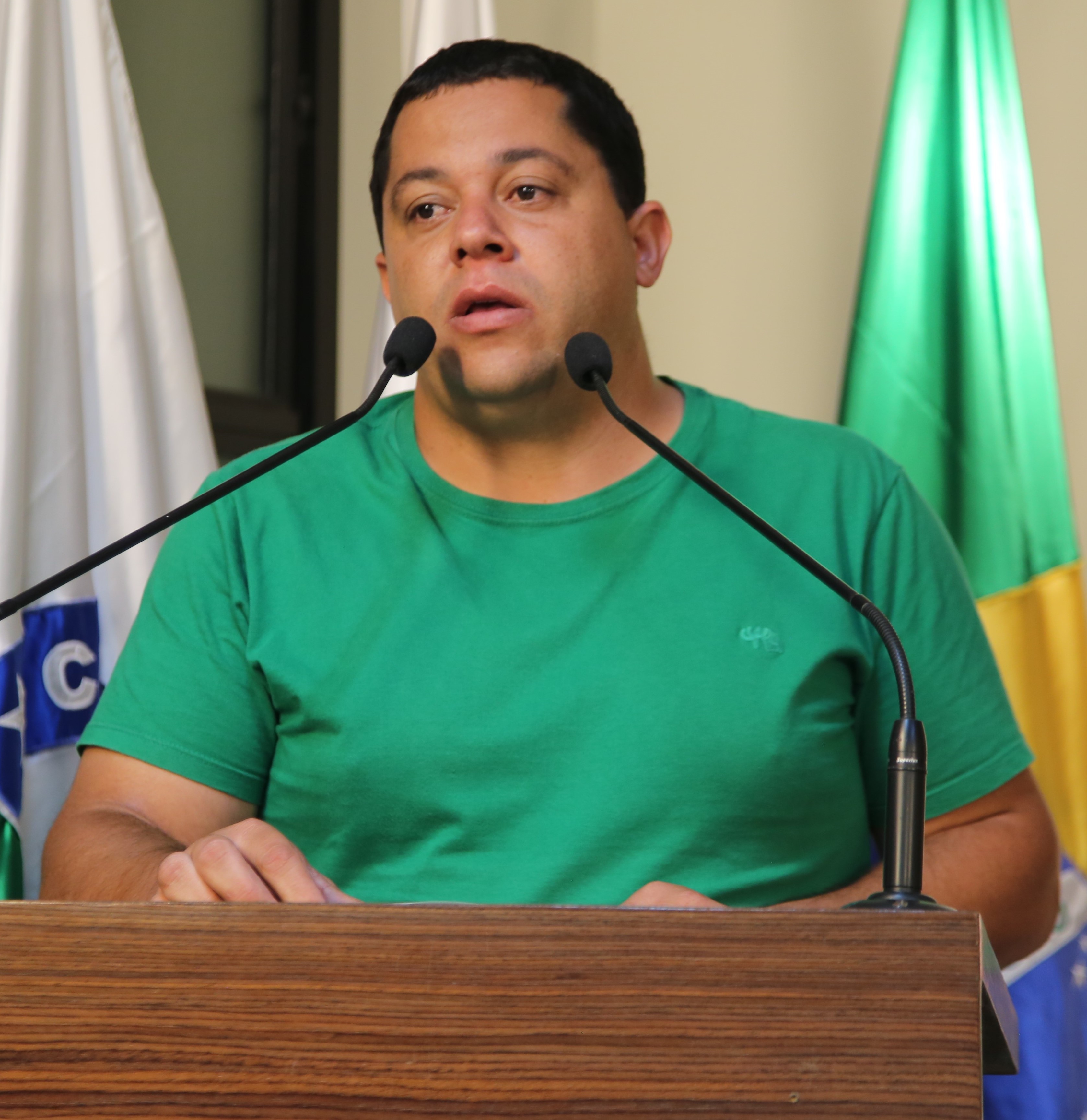 Vereador Marco Cardoso (Marcão Paraíso) (PRD) Presidente da Comissão de Cultura, Turismo, Esporte e Juventude
