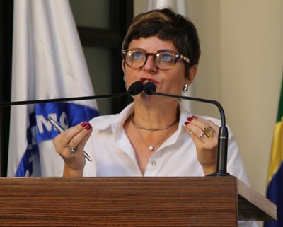 Vereadora Marly Coelho (PRD) 2ª Secretária da Mesa Diretora Presidente da Comissão dos Direitos da Mulher da Câmara de Viçosa