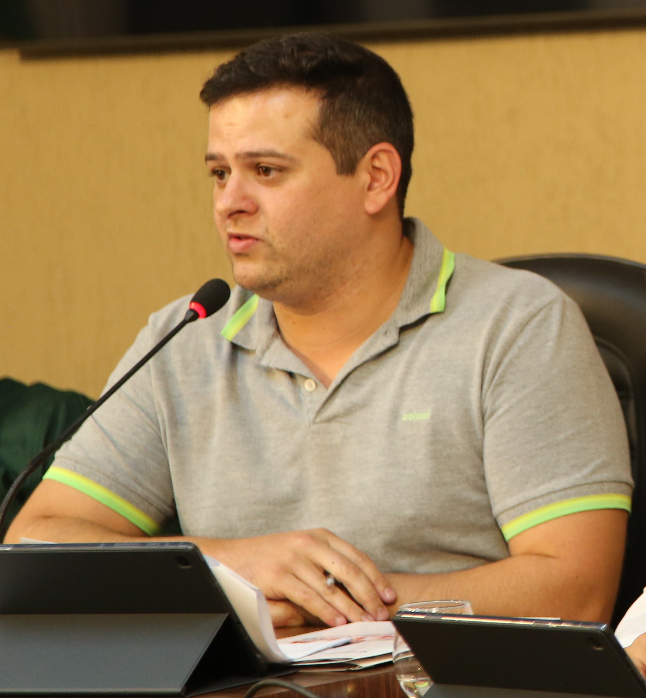 Vereador Rafael Cassimiro (Filho do Zeca do Bar) (PL) Presidente da Câmara de Viçosa