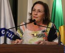 Vereadora Vanja Honorina (UNIÃO) Presidente da Comissão de Abastecimento, Indústria, Comércio e Defesa do Consumidor