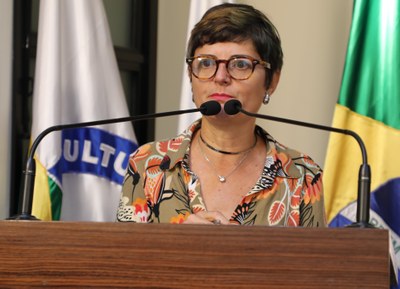 Vereadora Marly Coelho (PSC) 2ª Secretária da Mesa Diretora Presidente da Comissão dos Direitos da Mulher da Câmara de Viçosa