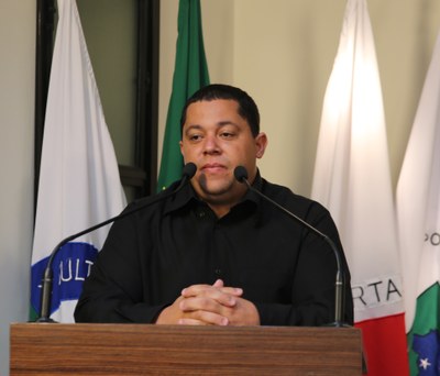 Vereador Marco Cardoso (Marcão Paraíso) (PRD) Presidente da Comissão de Cultura, Turismo, Esporte e Juventude