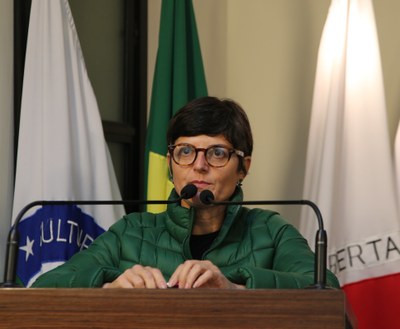 Vereadora Marly Coelho (PSC) 2ª Secretária da Mesa Diretora Presidente da Comissão dos Direitos da Mulher da Câmara de Viçosa