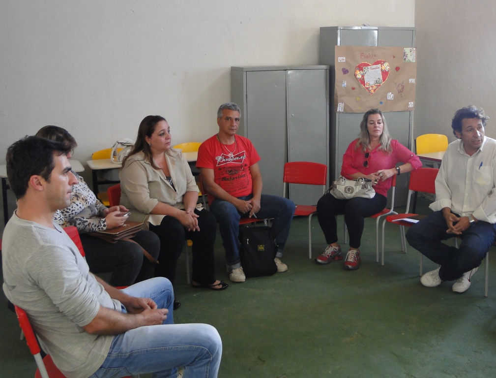 Comissões da Câmara vistoria obra da Escola Municipal Juscelino Kubitschek