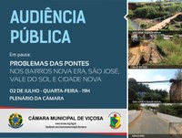 Audiência Pública - Problema das Pontes