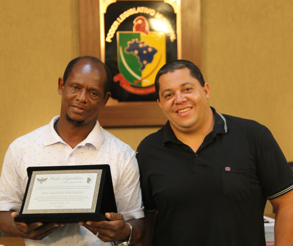 Vereador presta homenagem à José Arlindo Bertolino