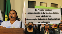 Situação crítica da Avenida São João Batista ganha destaque em Ordinária