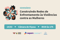 Inscrições abertas para seminário sobre enfrentamento à violência contra a mulher 